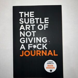 “The Subtle Art of Not Giving A F*ck” guided journal
